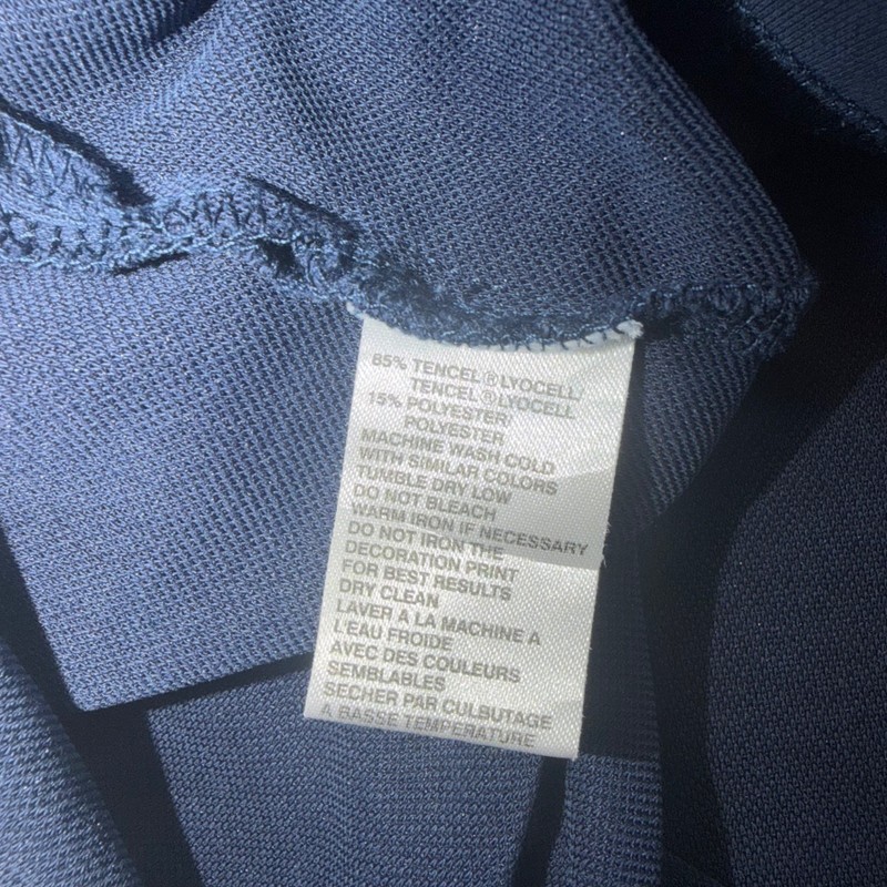 Tommy Bahama IslandZone Mens Large Blue Heathered UPF 30 Performance T-Shirt gallery