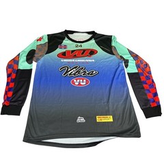 VU 24 Vibra Urbana Racing Jersey XL Motocross Long Sleeve Graphic NWOT