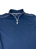 J.Crew Performance Men’s Large Blue 1/4 Zip Pullover Stretch Athletic Golf Top gallery