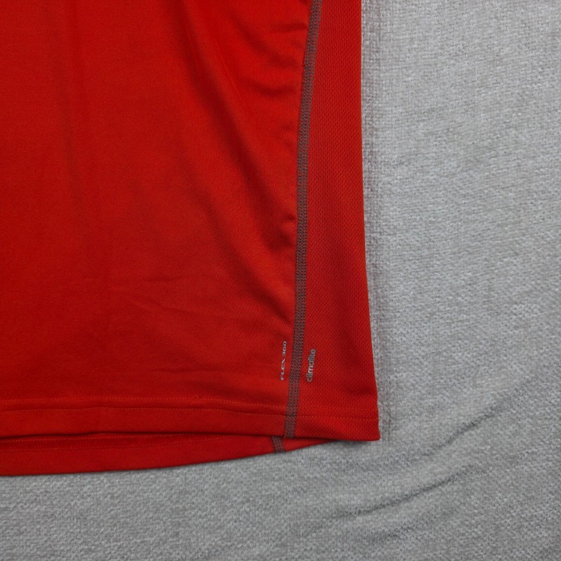 Adidas Climalite Flex 360 Performance Shirt Mens XL Red Athletic Running Workout gallery