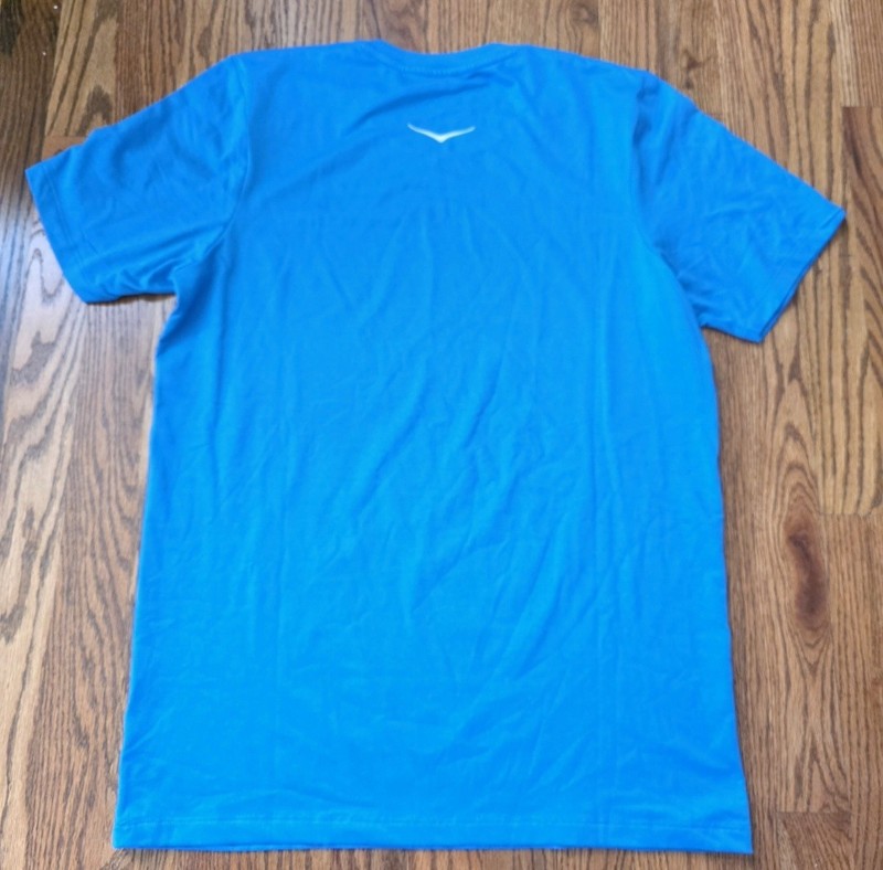 Hoka One One Performance Lightweight Small Blue T-Shirt Short Sleeve gallery