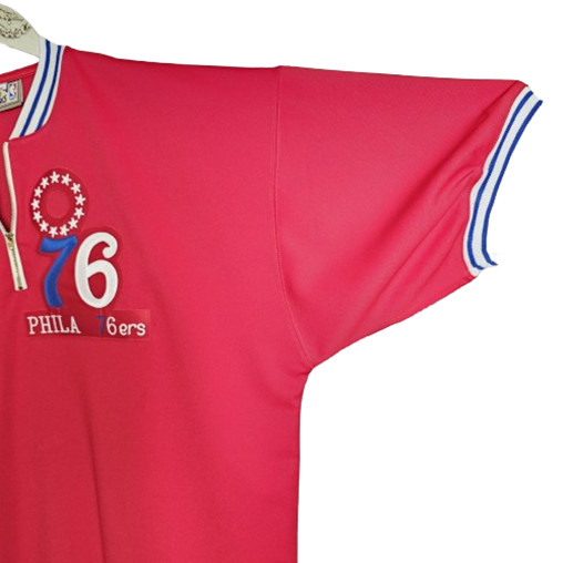 Mitchell & Ness Classics NBA Philadelphia 76ers Sz 56 3XL Quarter Zip Pullover gallery