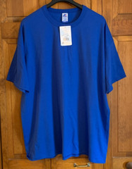 Men’s NEW Russell Athletic Short Sleeve Royal Blue T-Shirt – 3XL (54-56)