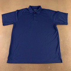 Sport-Tek Men’s Size XL Navy Blue Short Sleeve Dry Zone Raglan Polo New T475