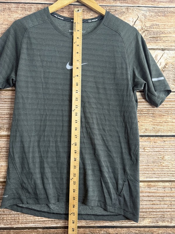 Nike Aeroreact Shirt Mens Large (FITS SMALL) Running Crewneck Active READ gallery