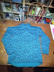 Vintage REI Mens Fleece sz:L Ski Turtleneck Base Layer 1/4 Zip OG Green Pine