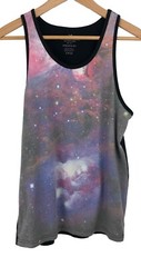 American Eagle Mens Size Small Athletic Fit Multicolor Sleeveless Tank Top Retro
