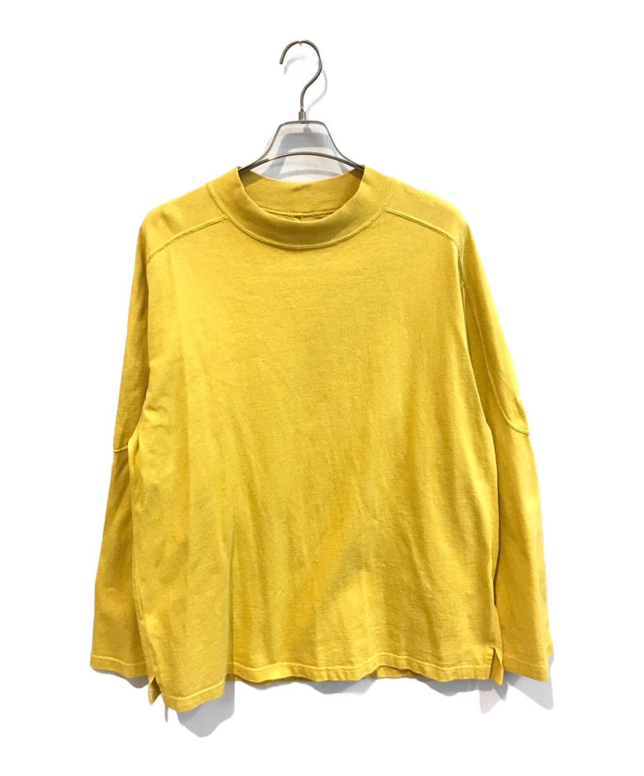 THE NORTHFACE PURPLELABEL 8oz Long Sleeve Football Tee Size: L NT3204N Yellow gallery
