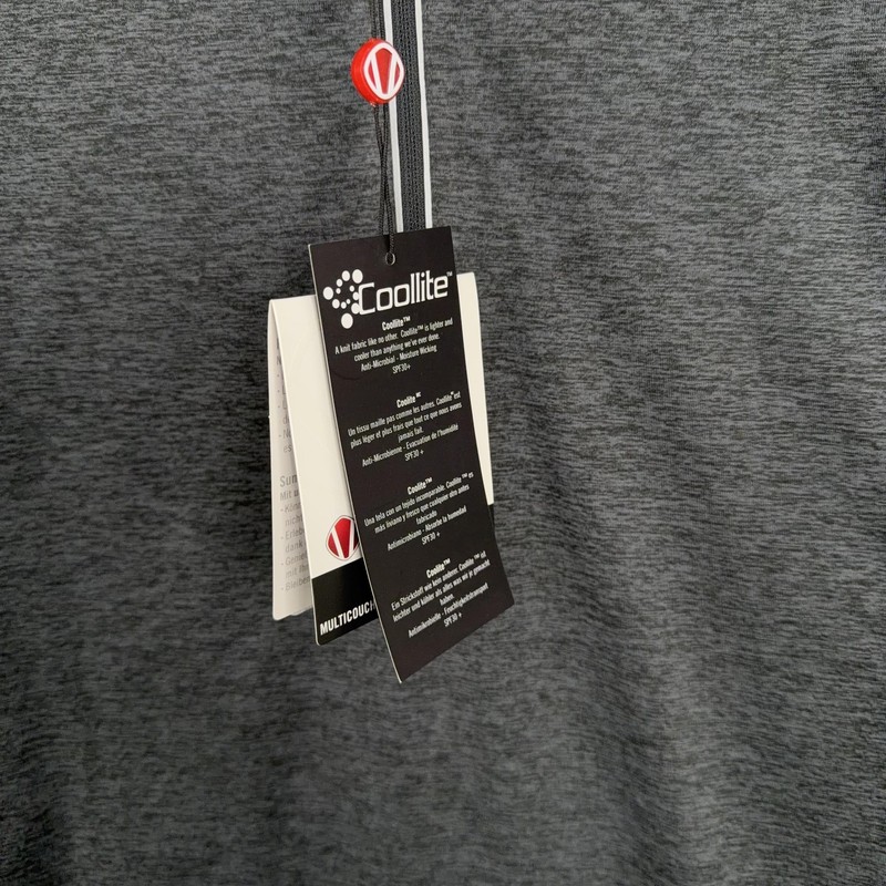 Sunice Pullover Mens Small Charcoal Tobey Lightweight Coollite Golf Layering NWT gallery