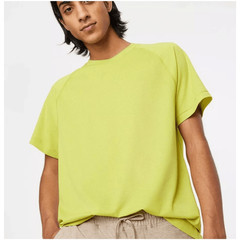 NWT Outdoor Voices Men’s Fast Track Mesh Green Apple Short Sleeve Size M