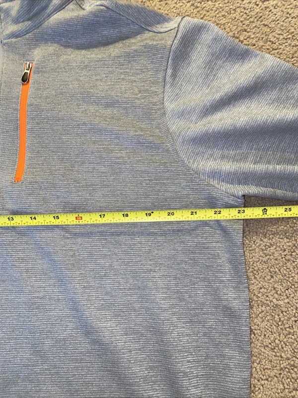 Bolle Quarter Zip Pullover Mens Large Gray Athletic Top 0118 gallery