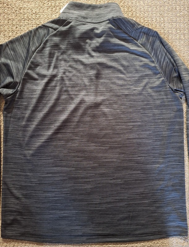 Adidas Climalite Mens Ult Tech 1/4 Zip Golf Top Pullover Swt Shirt Carbon Sz 2XL gallery