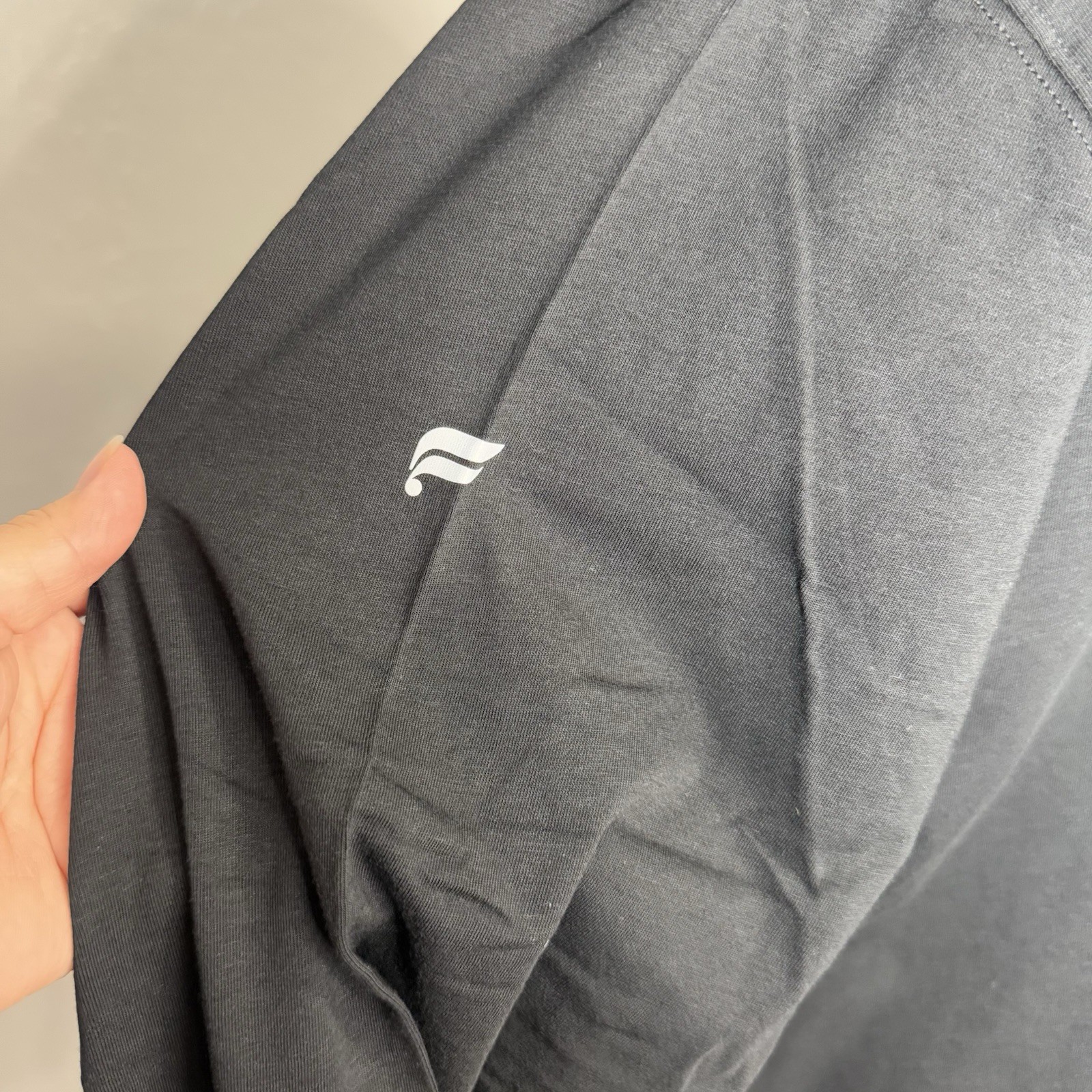 Fabletics 24-7 Long Sleeve T-Shirt Mens Size XL Black Hybrid365 Workout New gallery