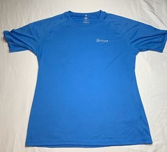 Tesla Training Hyper Dri Short Sleeve Shirt Royal Blue XL Flaws
