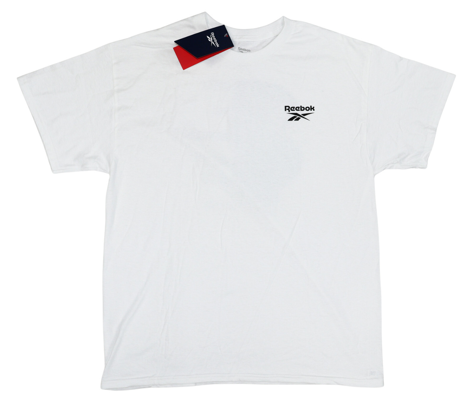 Reebok Basketball Graphic Print Back Short Sleeve Crew Neck Men's T-Shirt M NWT gallery