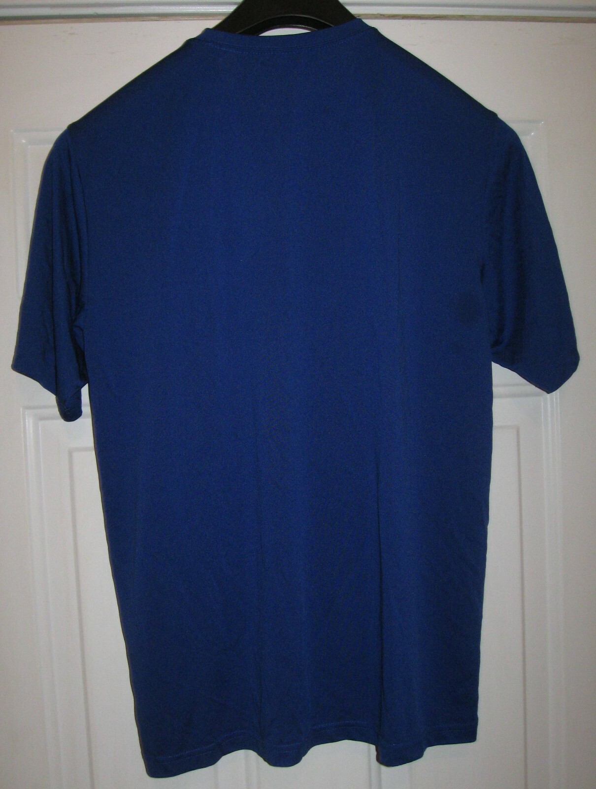 SPORT-TEK PRO FOOTBALL HALL OF FAME ALL AMERICAN MEN'S BLUE SS T-SHIRT SIZE L gallery