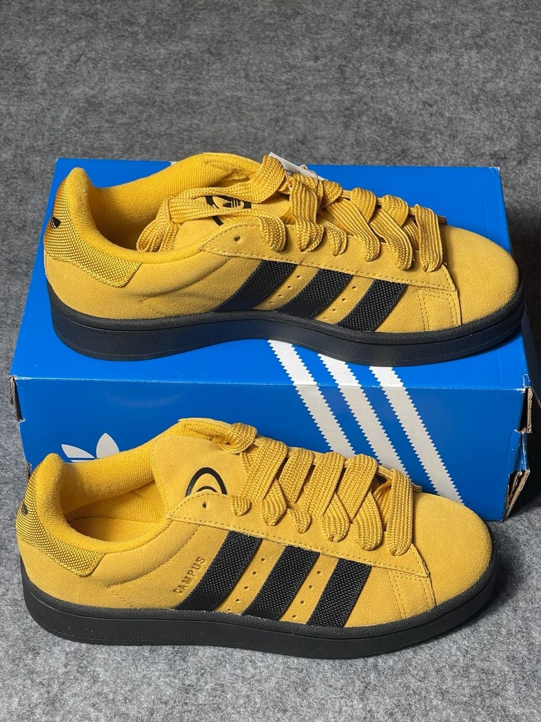 adidas Campus 00s Preloved Yellow Core Black Gold Metallic JI3308 gallery