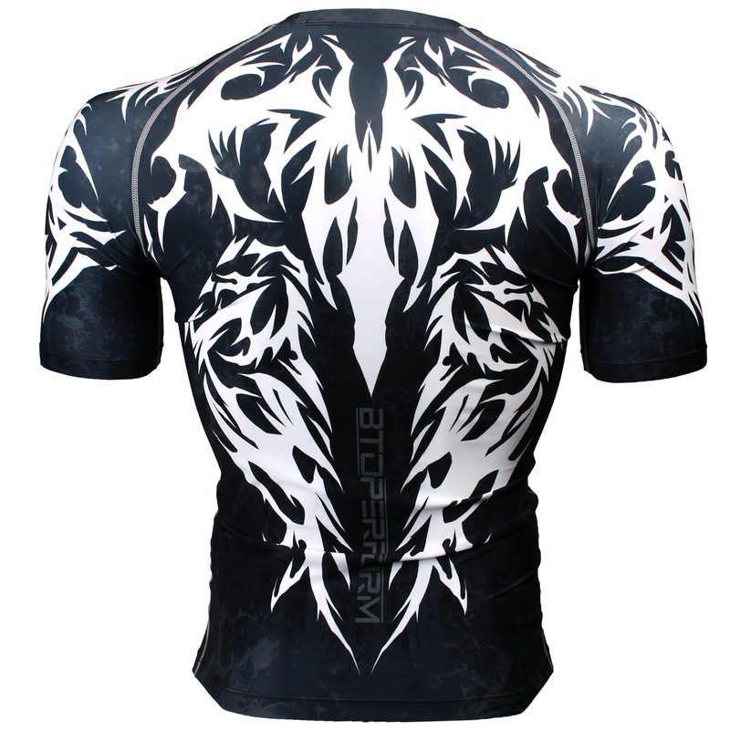 BTOPERFORM [FX-323] ASCENDING Compression Under Baselayer Rashguard Tshirt MMA gallery