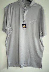 Johnnie-O “Randall” Barbados Gray Performance Pullover Men’s Size L MSRP $85