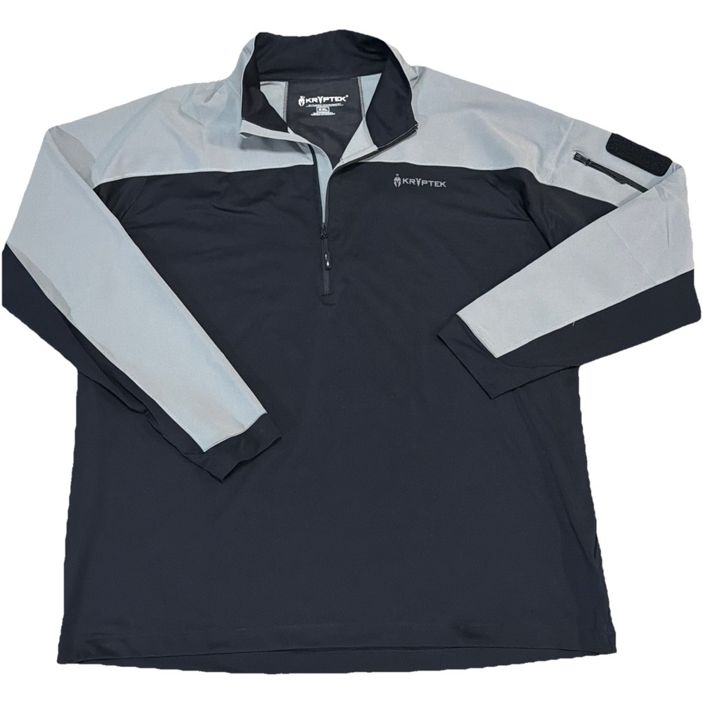 Kryptek Men’s 2XL Valhalla 2 Long Sleeve 1/2 Zip Lightweight Pullover