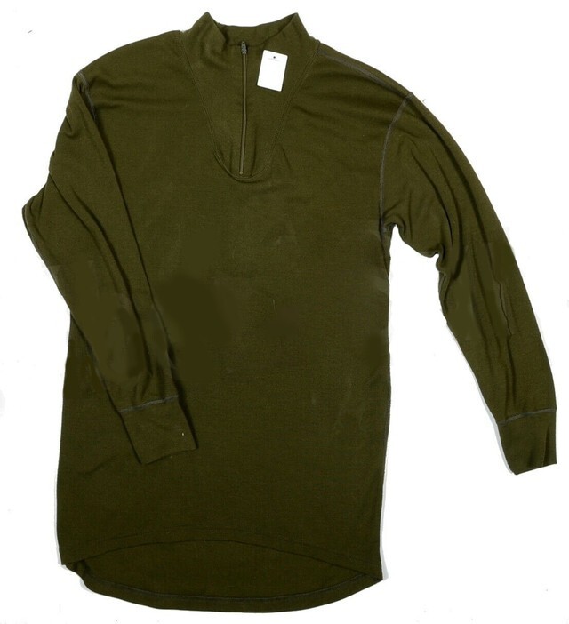 Canadian Armed Forces Polypropylene Long Sleeve Shirt - OD gallery