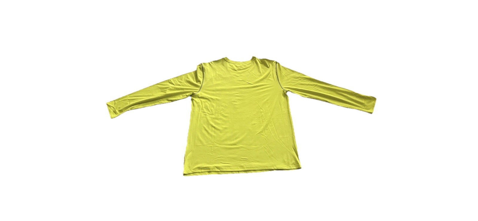 Nordictrack Men's Large Polyester Crew Neck Long Sleeve T-Shirt yellow Color gallery