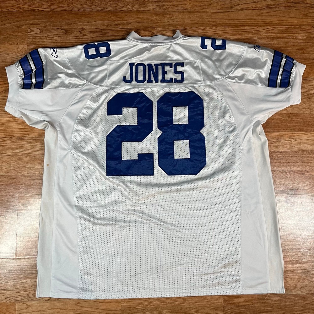 Vintage Reebok NFL Dallas Cowboys Felix Jones #28 Jersey Men’s Sz 56 / 3XL