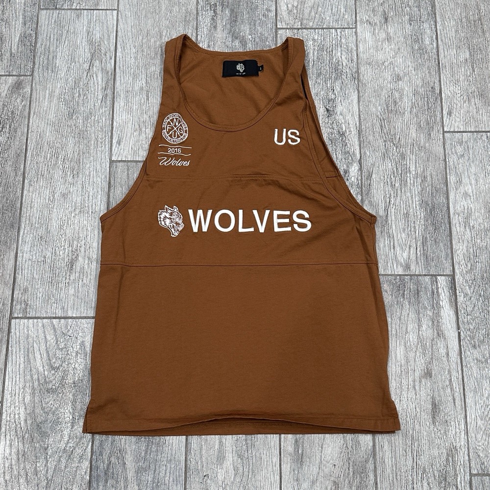 Darc Sport Limited Edition Wolves Tank Top Size Large NFUG 749/1000