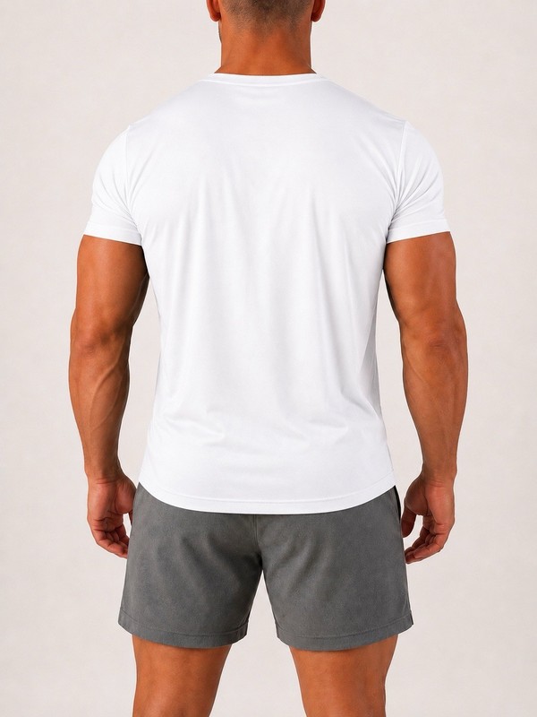 Active Health Labs Titan Elite Men's Polyester Tee Moisture Wicking Crew gallery