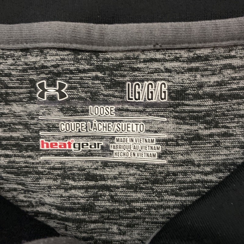 Under Armour Heat Gear Men's 1/4 Zip Lighweight Long Sleeve Shirt Size LG/G/G gallery