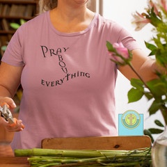 Bella & Canvas Short Sleeve Tee “Pray about Everything”
