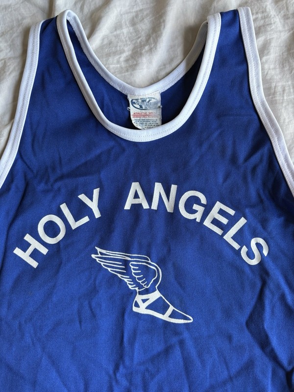 Adult Small- Vintage 80’s Holy Angels Track Tank Top USA gallery