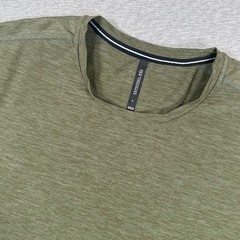 Ten Thousand Versatile Shirt Mens L Olive Green Heather Training Tee TTKT009