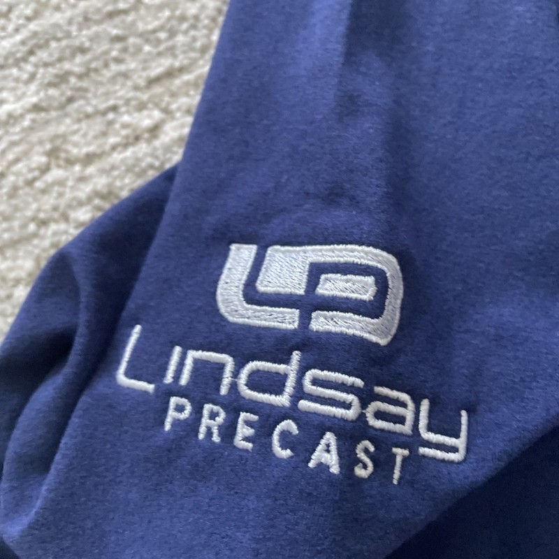 Holderness & Bourne The Westland Pullover L Blue Performance 1/4 Zip NWT LOGO gallery