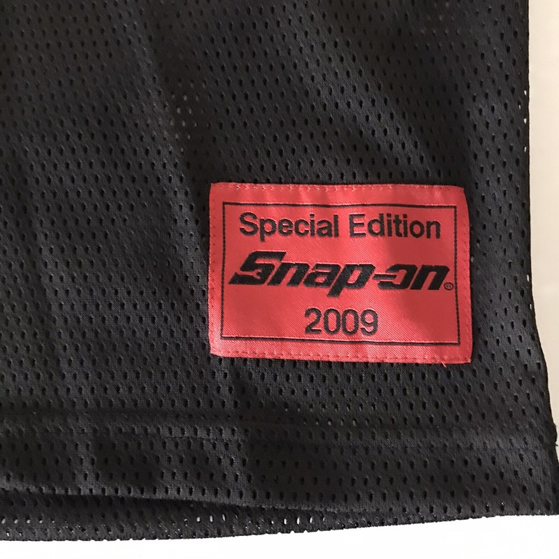 NWOT Snap-on Tools Shirt Football Jersey MED Special Edition 2009 Black Mesh gallery