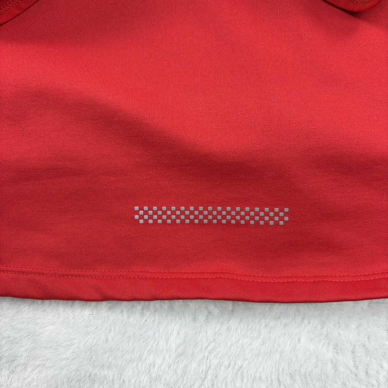 Nike Pullover Adult XL Red Dri-FIT Full Zip Running Athletic Reflective Jacket gallery