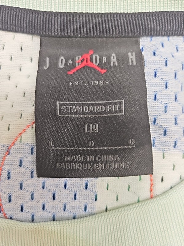 Nike DNA Air Jordan Multi Color Mens Basketball Jersey CK9525 "23" Sz Large gallery