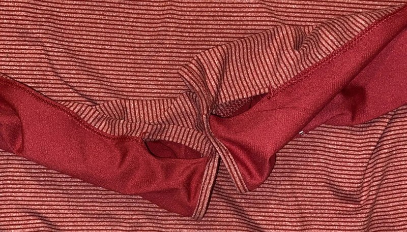Columbia Pullover maroon Men’s 1/4 Zip W Striped Body Solid LS Shirt XL 20 P 2p gallery