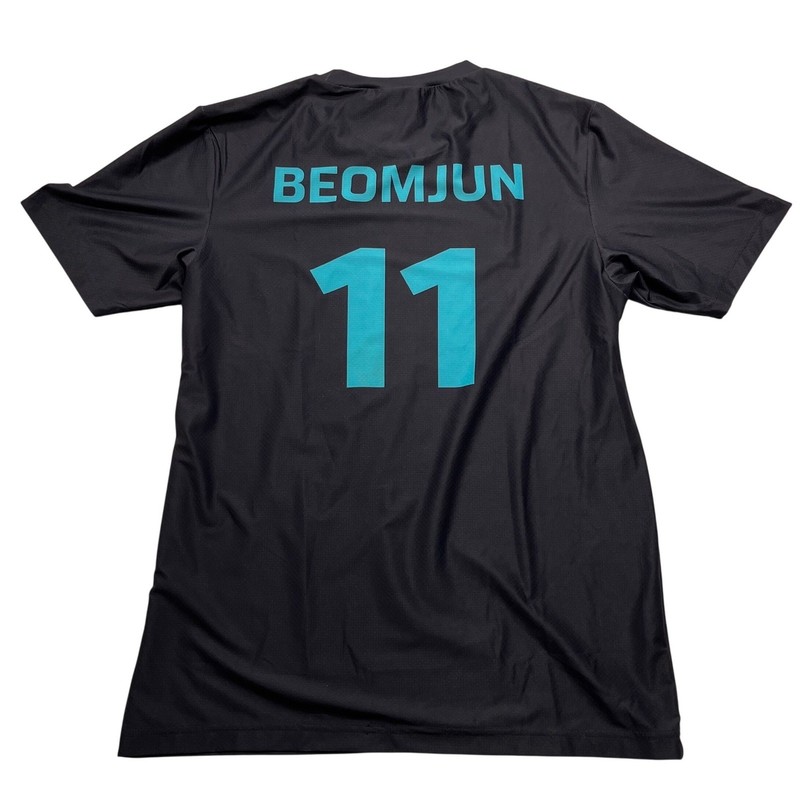 Kosmos Hurry Disc Ultimate Frisbee Team Jersey Beomjun #11 M Black Shirt gallery