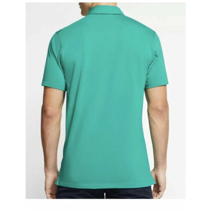 Nike Dri-Fit Player Striped Player Golf Polo BV0470 370 Mens Size L $85 gallery