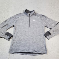 Nike Therma Sphere 3.0 Element 1/2 Zip Pullover Mens Large Gray Running Stretch