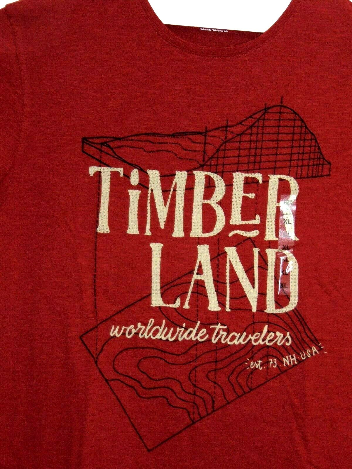Men's Timberland Traveler Logo T-Shirt Multi Size: X Large gallery