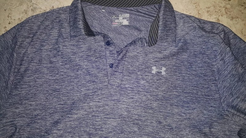 SWEET LOOKING UNDER ARMOUR HEATGEAR POLO MEN'S SIZE 2XL GREAT COLOR AND LOOK!!! gallery