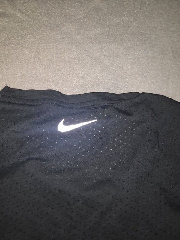 Nike Running Breathe Rise 365 Dri-FIT Short-Sleeve Top Black - Men's 2XL gallery