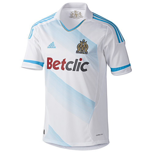nwt~Adidas OLYMPIQUE MARSEILLE Olympic France Football Soccer jersey Shirt~Sz XL gallery