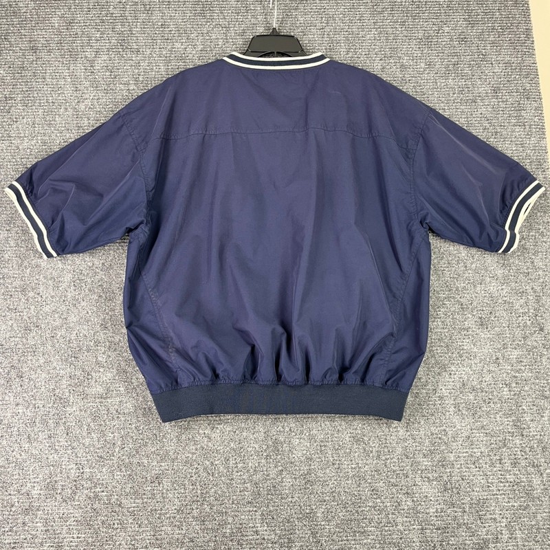 Legends Golf Resort Performance Windbreaker Pullover Mens XL Short Sleeve gallery