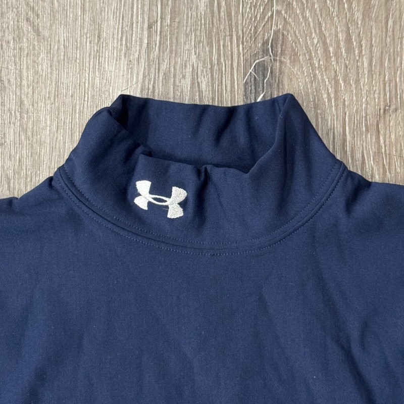 Under Armour Base Layer Men Small ColdGear Mock Neck Long Sleeve Compression gallery