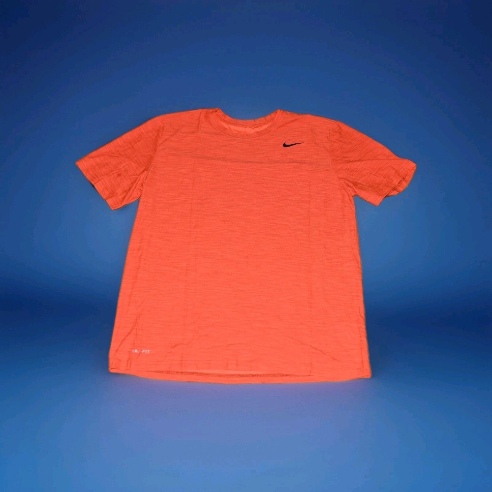 NIKE DRI-FIT BREATHE SHORT SLEEVE MENS TRAINING SHIRT- MENS sz LARGE