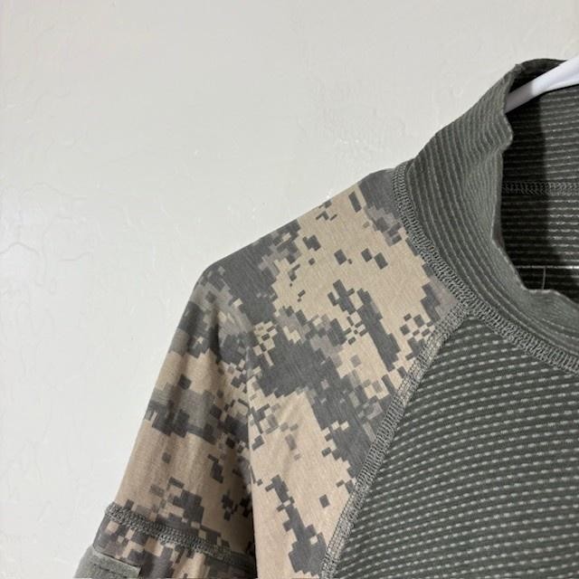 Massif Army Combat Shirt Mens Large Camo Flame Resistant Tactical Military NWT gallery