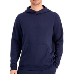 Ideology Men’s, Solid Fleece Navy Pullover Sweatshirt Hoodie, S*